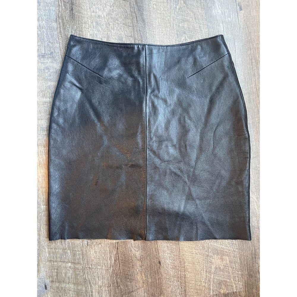 Wilson's Real Leather Mini Skirt Sz 4